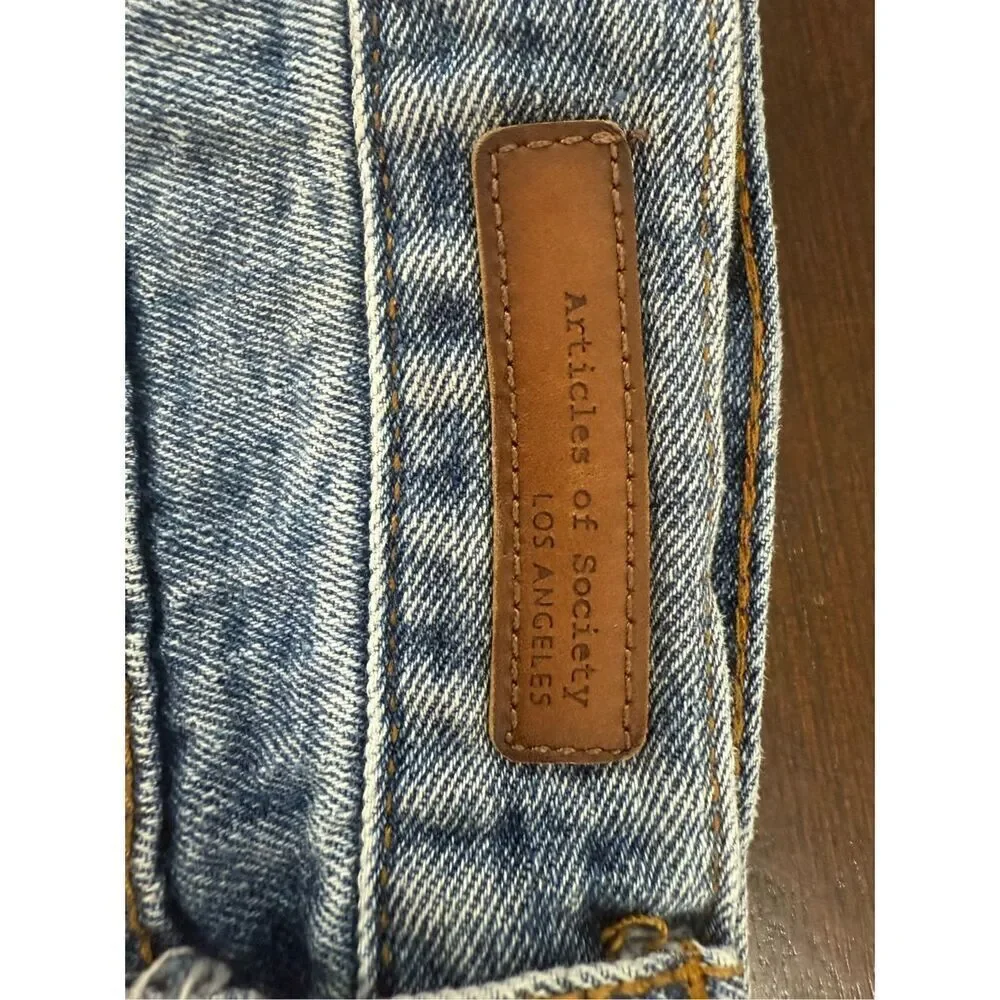 Articles of Society Anthropology Denim shorts
